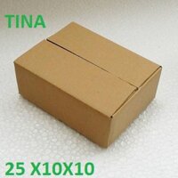 25x10x10cm 60 Hộp carton Giấy