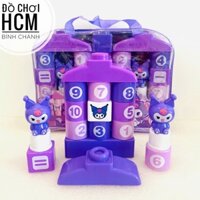 [26 & 52 PCS - NÚT LỚN] Đồ chơi túi lắp ghép kèm mô hình Kuromi Koromi Korumi cho bé thích lắp ráp xếp hình tư duy 368