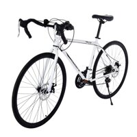 26 inch Durable Lightweight Aluminum Road icycles, Womens Comfort Bikes Beach Cruiser Bike Commuter Bicycle Mountain Bike, Begasso Shimanos Aluminu...