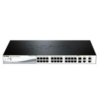 26 Port + 2 SFP PoE Smart Switch D-Link DES-1210-28P