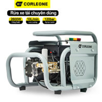 [2600W-Ti sứ-120BAR] Máy rửa xe cao áp  Colorone G500 động cơ cảm ứng từ, đầu bơm trục khuỷu ty sứ áp lực cao gia đình