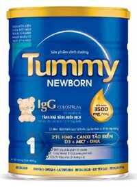 (266) TUMMY NEWBORN sữa bột cho bé 0m+ 900g - Lon