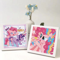 2665 Bộ Sưu Tập Người My Little Pony Series Tranh Gắn Đá Tự Làm Cầm Tay Tranh Trang Trí Trẻ Em Học Sinh Bàn Giáo Dục Quà Tặng Bãi Biển 2.17