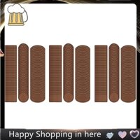 270 Chiếc Leatherette Trống Mũ Miếng Dán Sắt Trên Leatherette Miếng Dán Mộc Mạc Giả Da Miếng Dán Cho Áo Khoác Ba Lô