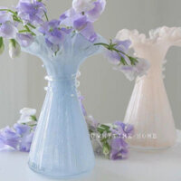 [2714 Bộ sưu tập người] Sữa fufu Trung Cổ Vàng Sứ Sáng Ngọc Cảm Giác Fenton Handmade Chai Thủy Tinh Văn Hóa Nước Chèn Trang Trí Nhà Cửa Đồ Trang Trí