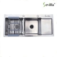 2.750k - Chậu rửa bát Sevilla SV-10045Inox 304 chuẩn Dày 3mm"