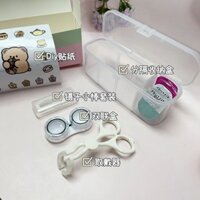 2763 Bộ Sưu Tập Người Mặc Thiết Bị Di Động Loại Bỏ Đeo Phụ Trợ Kính Áp tròng Giá Đỡ Mí Mắt Người Mới Công Cụ Mở Kẹp 3.4