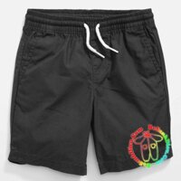 [27kg-34kg] Quần kaki lưng thun cho bé trai hàng VN xuất xịn màu đen