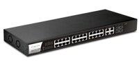 28-Port Gigabit Web Smart PoE Switch DrayTek Vigor P1280