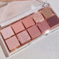 2.8.000 người khen ngợi Đĩa đào bưởi nhấp nháy22 Bảng Phấn Mắt Mười Màu Ngọc Trai Mờ Làm Sáng Giảm Sưng Phấn Mắt Học Sinh Giá Rẻ yyp1.13