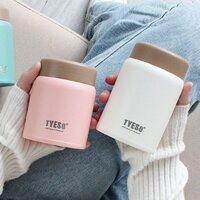 280ml Thời Trang Mini Đôi Thép Không Gỉ Ngực Bình Chống Rò Rỉ Giữ Nhiệt Hộp Cơm Trưa Sinh Viên Người Lớn