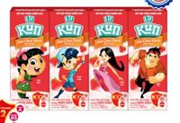 (288) KUN sữa chua uống vị DÂU (180ml x 48 Hộp) - Hộp