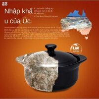 ❃28XKangshu hầm nhiệt độ cao gia đình mở lửa cho bé ăn dặm bổ sung cháo nồi miệng rộng bún thịt rau củ