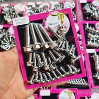 (29 CON) FULL BỘ ỐC DÀN ÁO FUTURE LED INOX MẪU THÁI SIÊU ĐẸP