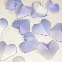 2.9000 Bộ sưu tập người Ba chiều Tình yêu Origami Handmade Origami Halo Gradient Note Giấy đầy màu sắc Giấy hương thảo vuông Handmade Origami 0218
