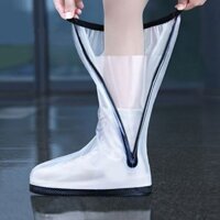2923 Lần Mua Lại Giày Đi Mưa Nam Nữ Ống Cao Chống Thấm Nước Chân Bảo Vệ Ngày Mưa Dày Chống Mài Mòn Người Lớn Trẻ Em Ngày Mưa Chống Trơn Trượt Mưa