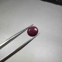 2945-ĐÁ RUBY ĐỎ HỒNG ( THIÊN NHIÊN ) KHÔNG XỬ LÝ.
