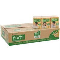 (29/5/2021)Thùng 36 hộp Sữa đậu nành Fami nguyên chất 200ml
