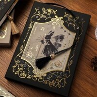 [2964 Lời khen ngợi của mọi người] Sổ tay phong cách Gothic Tarot có giá trị cao Văn học cổ điển Sổ tay tinh tế Niche Cá tính Sổ tay sáng tạo cc20250226