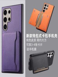 2B Trường Hợp Điện Thoại Samsung Da Với Túi Thẻ