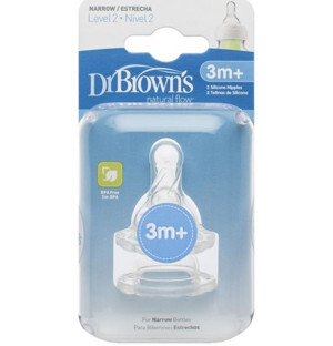 Bộ 2 núm ty cổ hẹp Dr.Brown's level 2