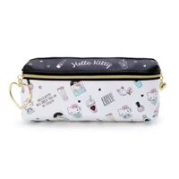 2F Nhật Bản Sanrio Hello Kitty Nữ Bút Túi Hai Lớp Dung Lượng Lớn Mỹ Phẩm Túi Hello Kitty