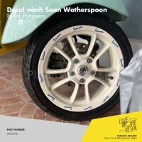 [2H003936] Decal tem vành Sean Wotherspoon dán mâm xe