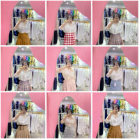 2hand Chân Váy Ngắn Xếp Ly Tổng Hợp Secondhand