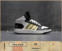 2hand giày adidas neo Hoops 2.0 Mid 'White Blue Gold' H01197 SIZE 40 pvn9053