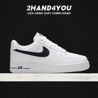 [2hand] Giày Air Force 1 Low White Black Chính Hãng Thể Cho Nam Nữ, Giày AF1 Real Bao Check/Test
