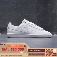 2hand giày Puma Smash Buck White 356753-24 SIZE 40 pvn13117