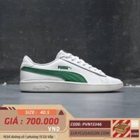 2hand Giày Puma SMASH V2 Leather 365215 01 SIZE 40.5 pvn13346