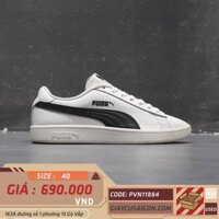 2hand Giày Puma SMASH V2 Leather 365215-01 SIZE 40 PVN11884