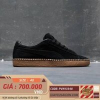 2hand giày PUMA Suede Classic Blanket Stitch Black 368903-02 SIZE 40 pvn13348