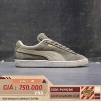 2HAND Giày Puma Suede Classic Steeple Grey White 352634-66 SIZE 41 PVN12301