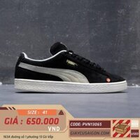 2hand Giày Puma Suede Classic Black White 352634-03 SIZE 41 pvn13065
