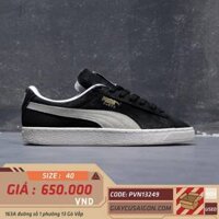2hand Giày Puma Suede Classic Black White 352634-03 SIZE 40 pvn13249