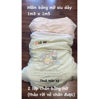 [2hand] Mền bông mỡ siêu dày (vỏ chăn rời)