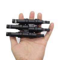 2input 1output Multic Contact MC4 T và Y Đầu nối nhánh năng lượng mặt trời PV Đầu nối nhánh năng lượng mặt trời