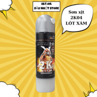 2K04 _ Samurai 2K04 Chai Sơn Xịt Sơn Xe Máy sơn lót xám