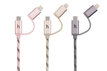Cáp Apple Hoco Metal 2 in 1