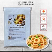 2KG Bột Chiên Giòn Tổng Hợp - Chiên Thịt, Ếch, Hải Sản, Ngô, Khoai, Chuối ( Không Vị )