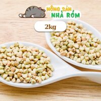 2Kg Hạt kiều mạch hút chân không, hạt ba khía sạch vỏ làm sữa hạt, nấu cơm, trộn salad, nấu cháo ăn dặm