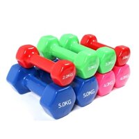 [2Kg] Tạ tay Bọc Cao Su Cao cấp Hỗ trợ Tập Gym, Thể Thao tại nhà, phòng tập
