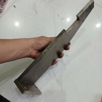 [2kg8 thép 12mm] khung ke chân thép góc phay phẳng tháo máy chế trục z cnc hàn gọt cell pin 18650