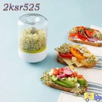 2ksr525 Giá để bàn, Nhà bếp gia đình Bộ trồng cây có thể tái sử dụng, Hệ thống nảy mầm hạt giống Cây trồng Hộp đựng