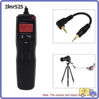 2ksr525 Hẹn Giờ Điều Khiển Từ Xa Bền Đẹp Cho Máy Ảnh DSLR 700D 70D Thời Gian Máy Ảnh Khoảng Cách