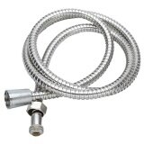 2M Shower Hose Stainless Steel Bathroom Heater Water Head Pipe Chrome Flexible - intl [bonus]