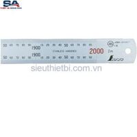 2m Thước lá nhũ bạc Shinwa 13064