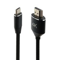 2m USB3.1 HDMI-compatible 4K Type C to HDMI-compatible HD Video Cable Adapter for Huawei MacBook Pro usb c Cable